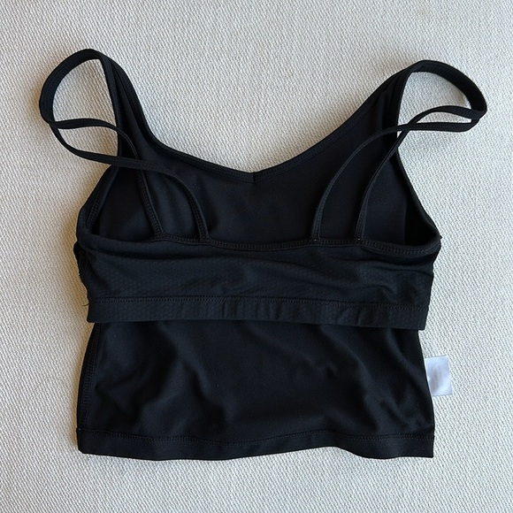 Vuori Halo Performance Crop Tank Top XS Black - Picture 7 of 8